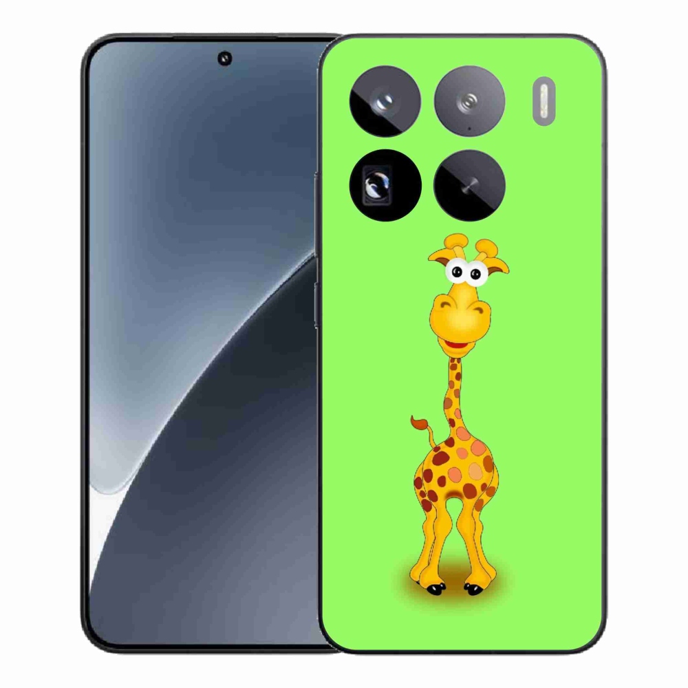 Gelový kryt mmCase na Xiaomi 15 Pro - kreslená žirafa