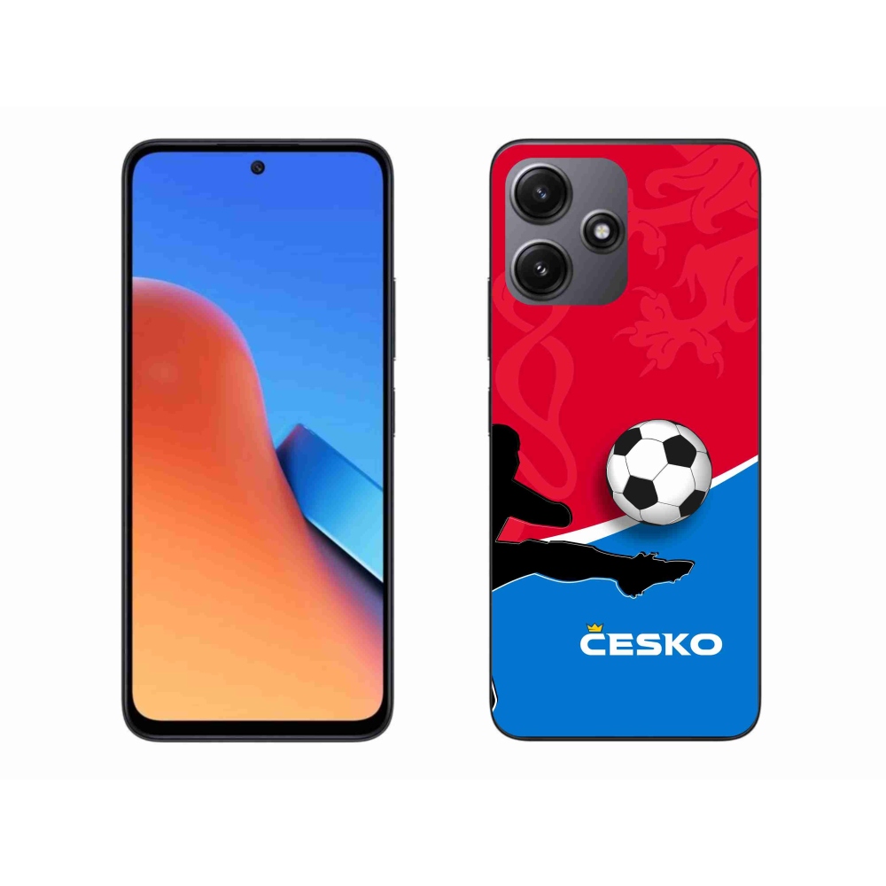 Gelový kryt mmCase na Xiaomi Redmi 12 5G - fotbal Česko 2