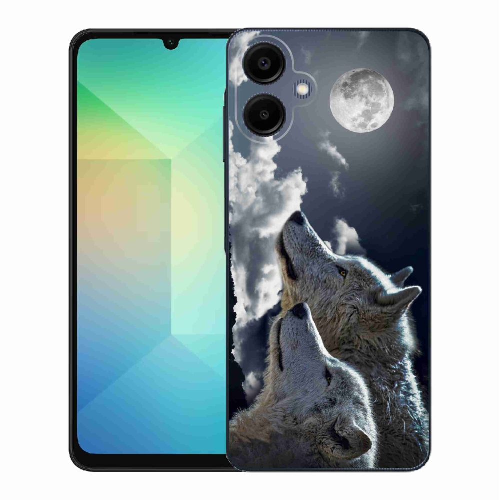 Gelový kryt mmCase na Samsung Galaxy A06 4G - vlci