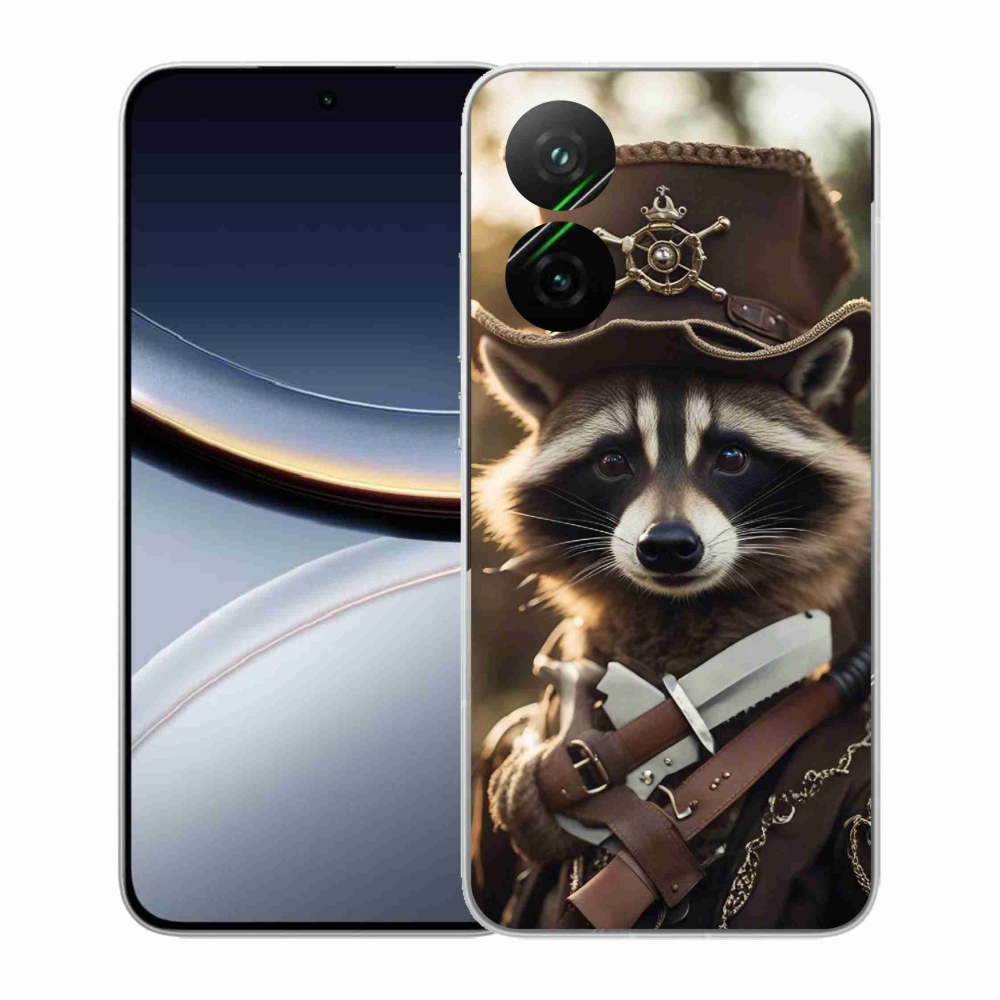 Gelový kryt mmCase na Xiaomi Poco F7 5G - mýval v uniformě