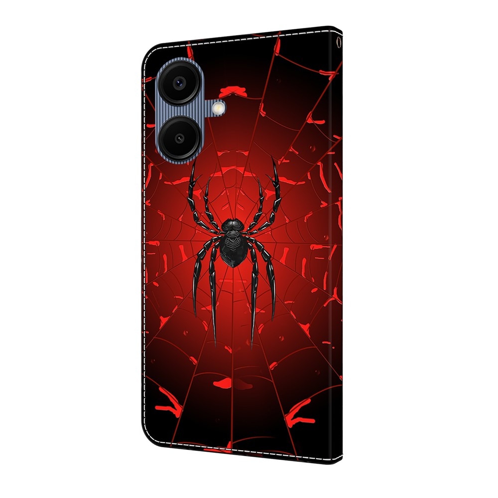 Smooth knížkové pouzdro na Samsung Galaxy A07 4G - pavouk