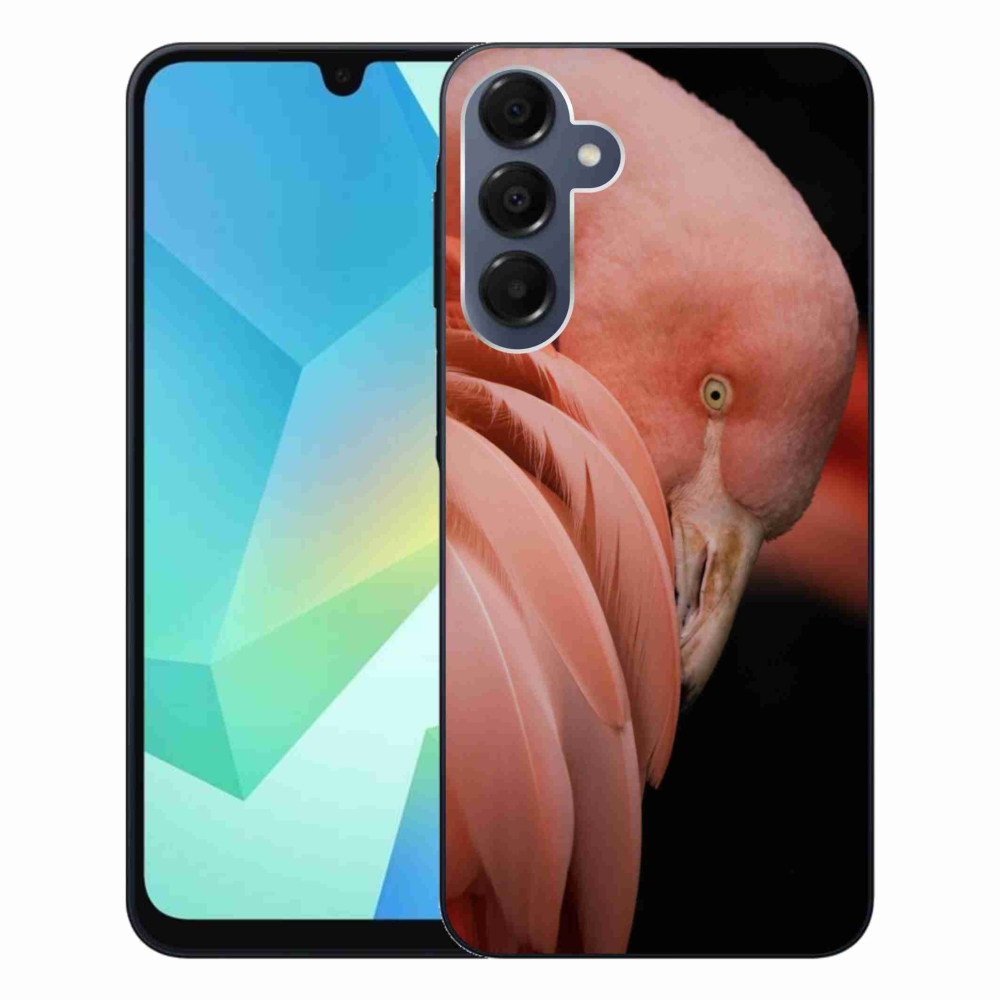 Gelový kryt mmCase na Samsung Galaxy A16 4G/5G - plameňák 3