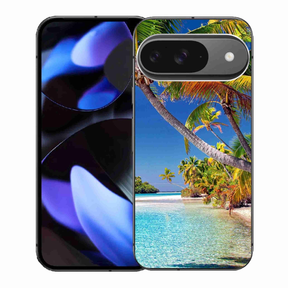 Gelový obal mmCase na Google Pixel 9/9 Pro - mořská pláž