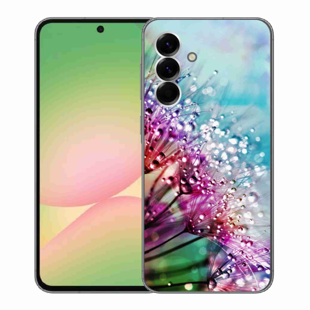 Gelový kryt mmCase na Samsung Galaxy A56 5G - barevné květy