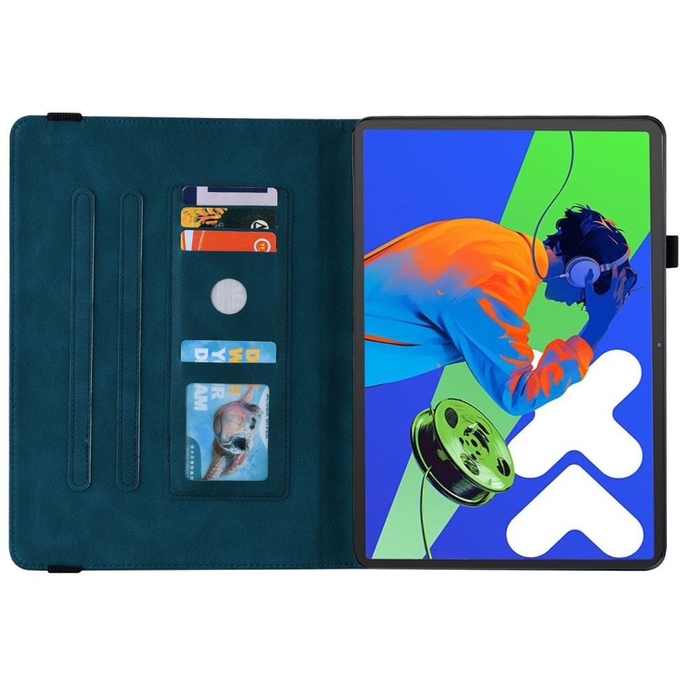 Butterfly zavírací pouzdro na tablet Lenovo Idea Tab Pro 12.7 - modré