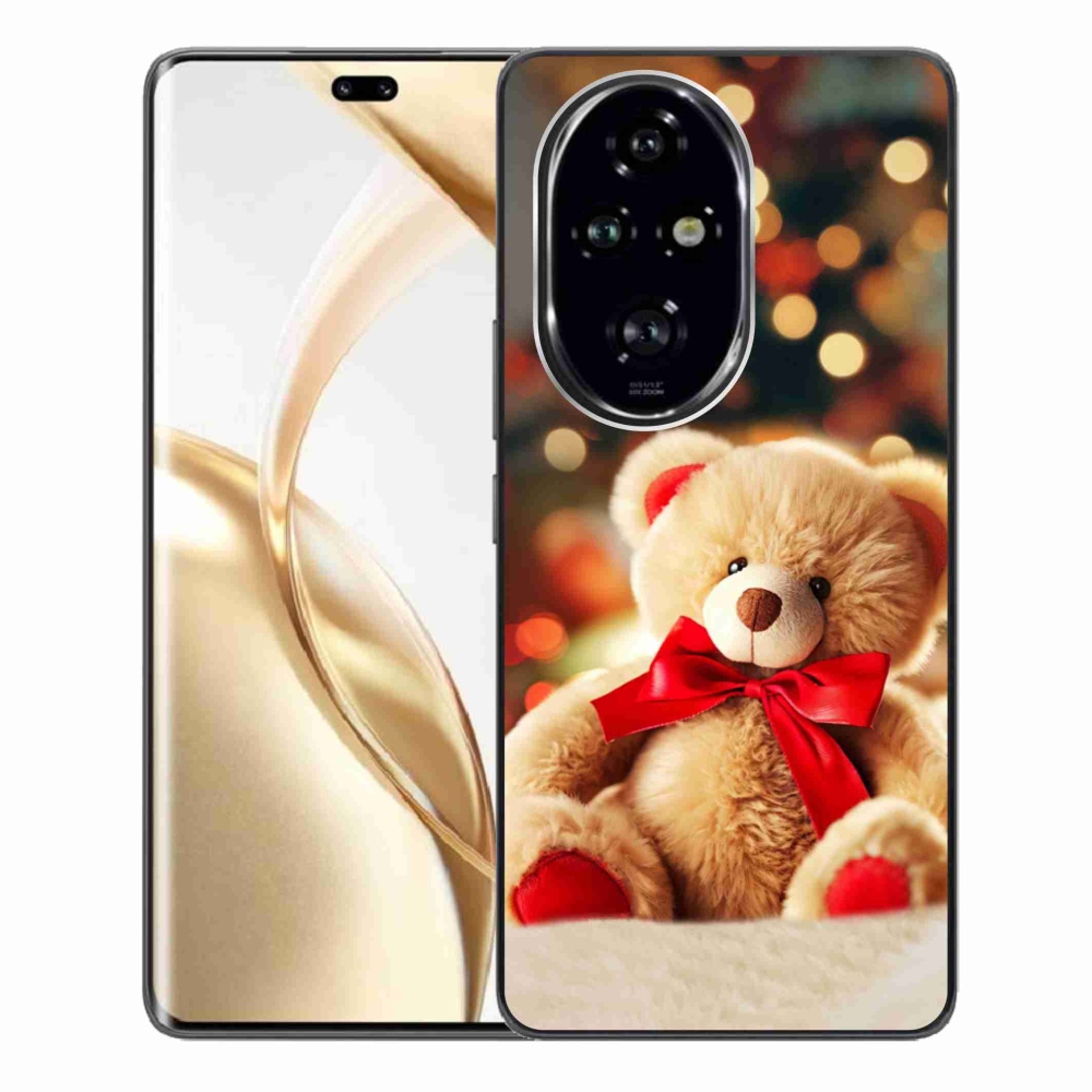 Gelový kryt mmCase na Honor 200 Pro 5G - plyšový medvídek