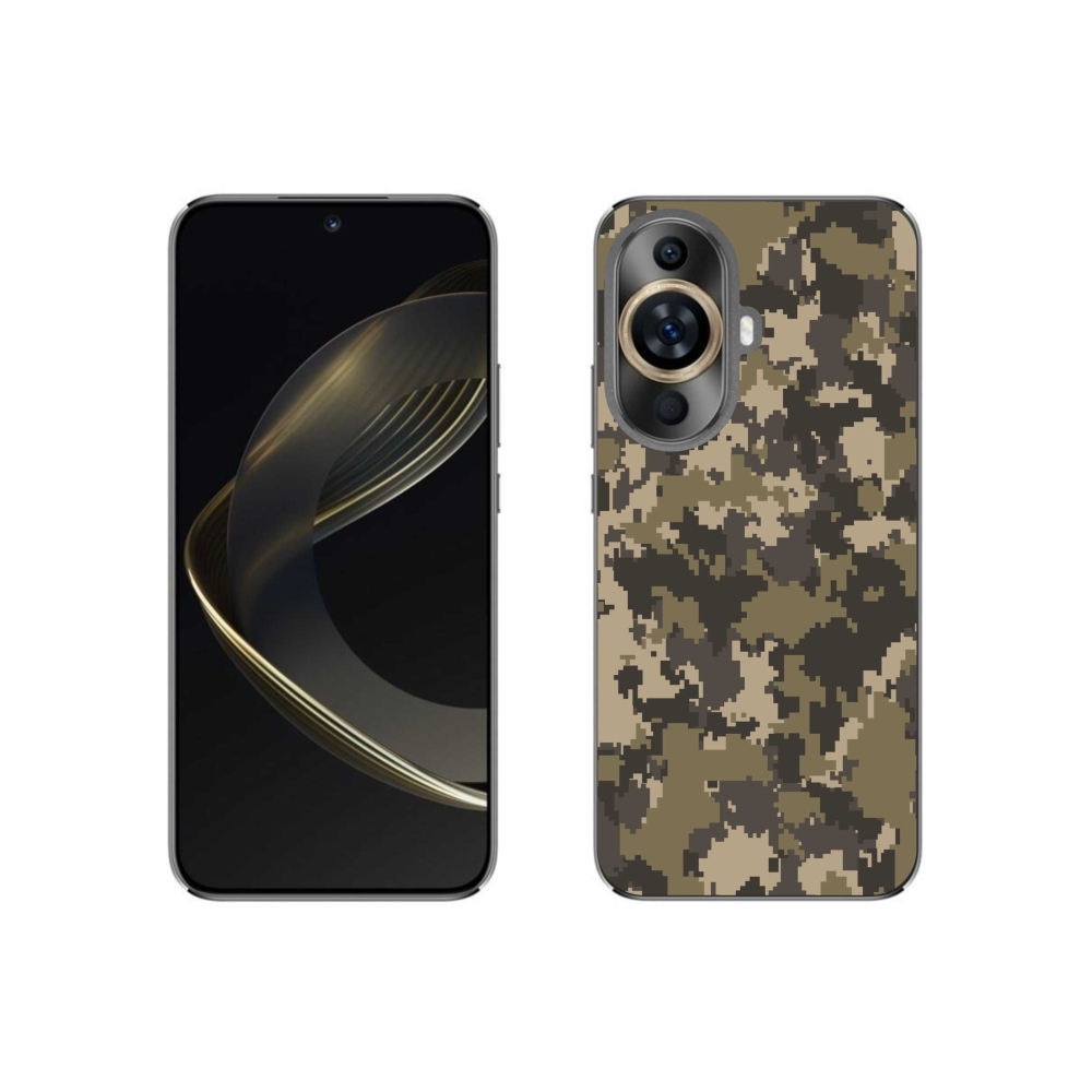 Gelový kryt mmCase na Huawei Nova 11 - maskáčový vzor 12