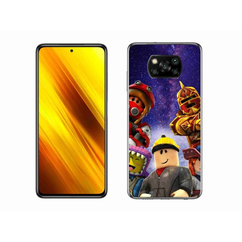 Gelový kryt mmCase na Xiaomi Poco X3 Pro - roblox 3