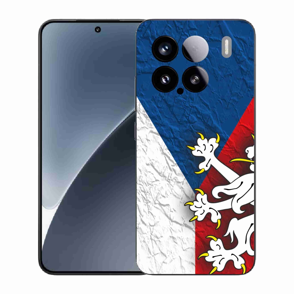 Gelový kryt mmCase na Xiaomi 15 - česká vlajka 1