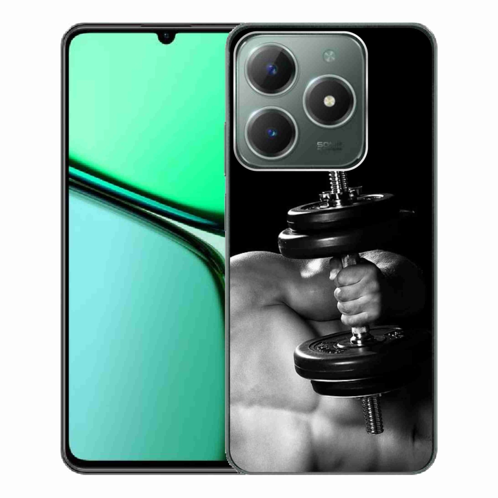 Gelový kryt mmCase na Realme C61 - posilování 2
