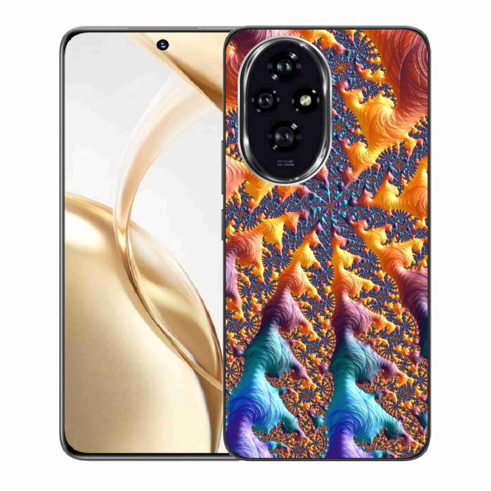 Gelový kryt mmCase na Honor 200 5G - abstraktní motiv 23