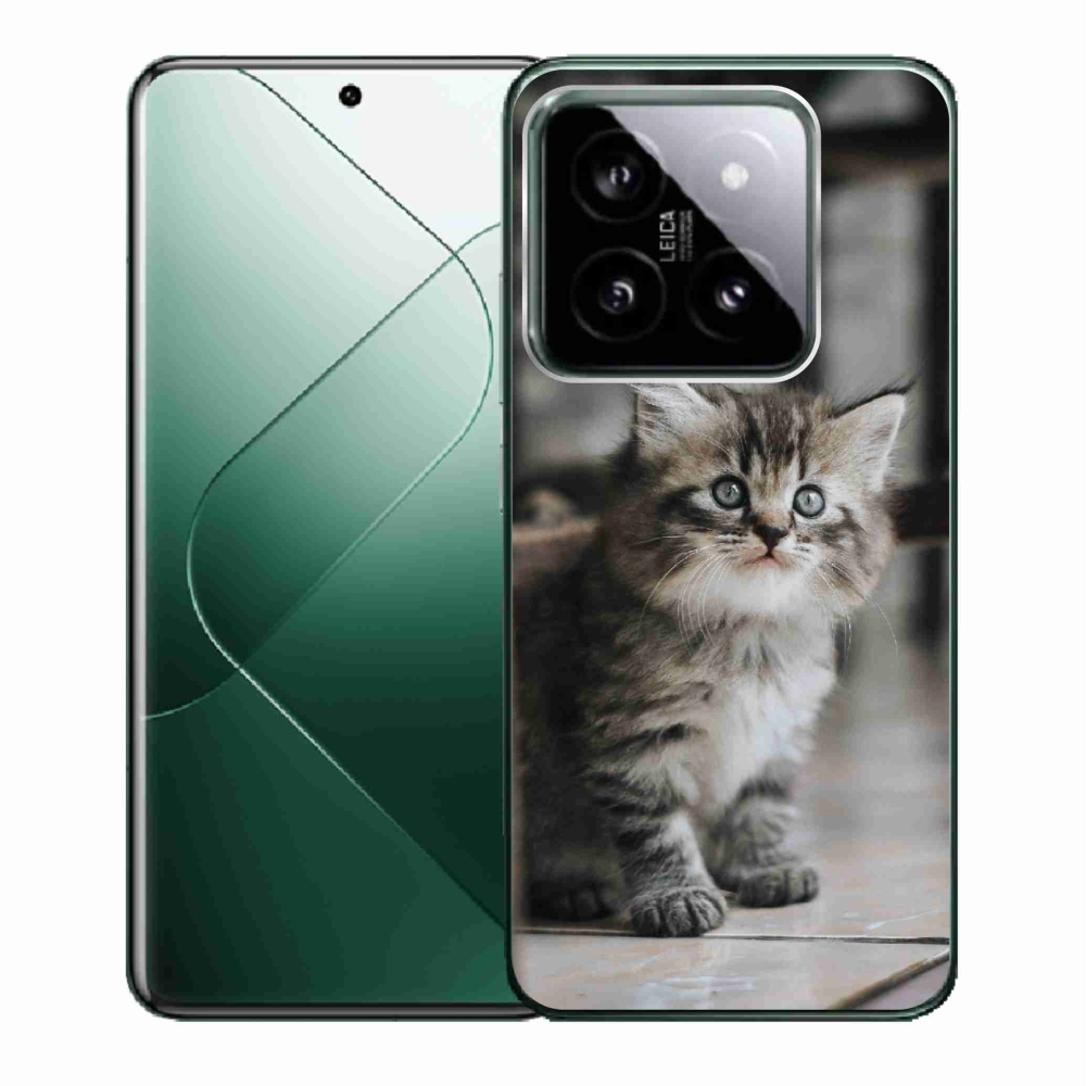 Gelový kryt mmCase na Xiaomi 14 - koťátko