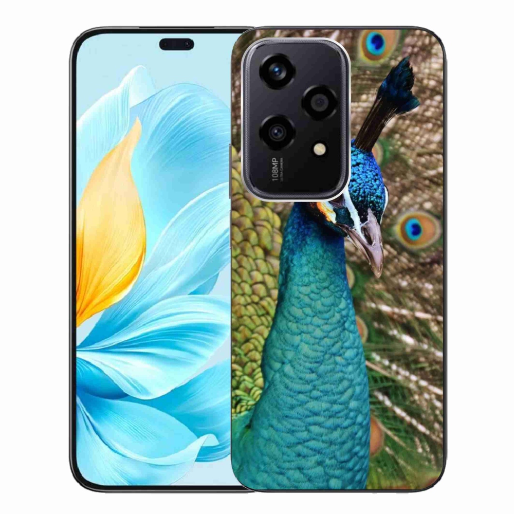 Gelový kryt mmCase na Honor 200 Lite 5G - páv