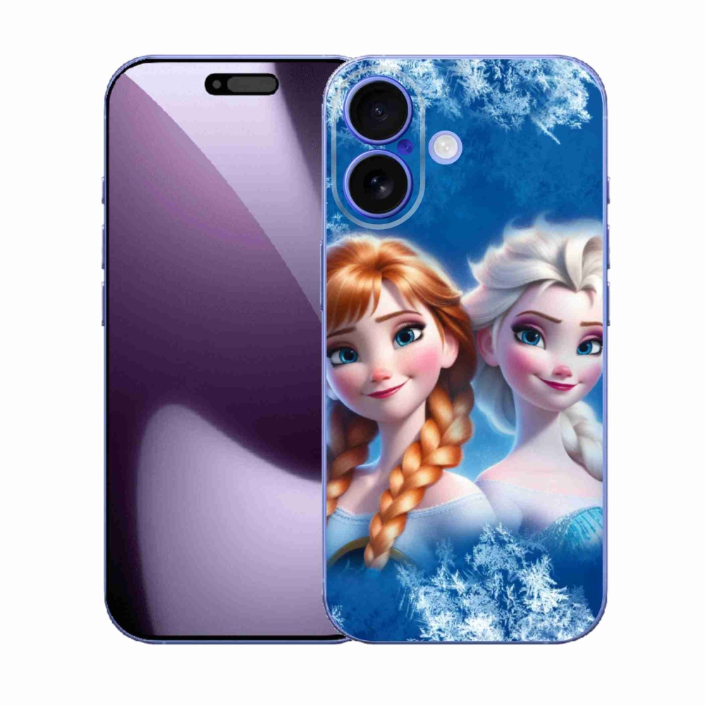 Gelový kryt mmCase na iPhone 17 - ledové království 2