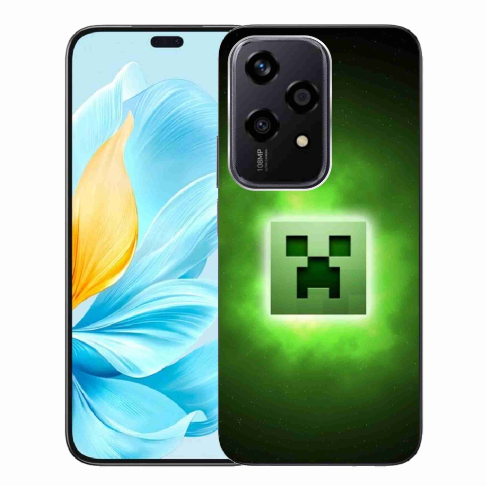 Gelový kryt mmCase na Honor 200 Lite 5G - minecraft