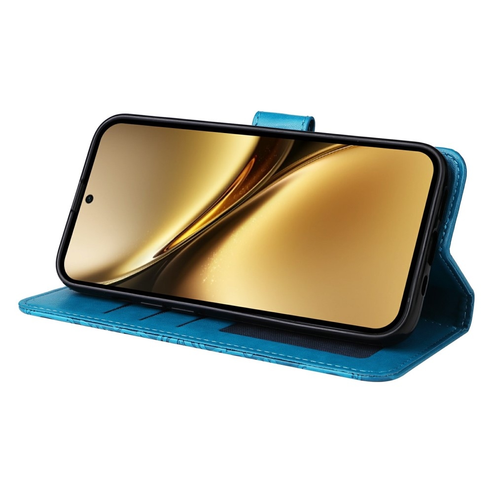 Sunflower knížkové pouzdro na Vivo X200 Pro 5G - modré