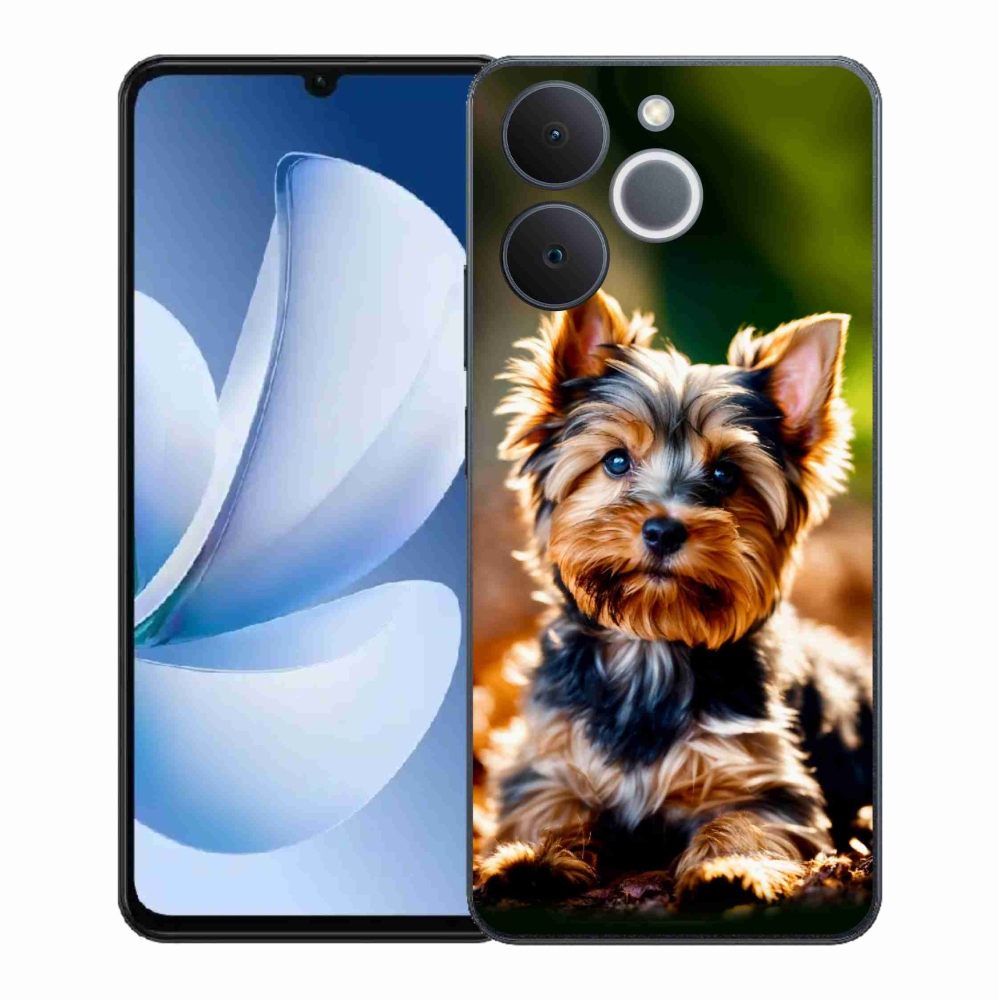 Gelový kryt mmCase na Realme Note 70T - jorkšír 10