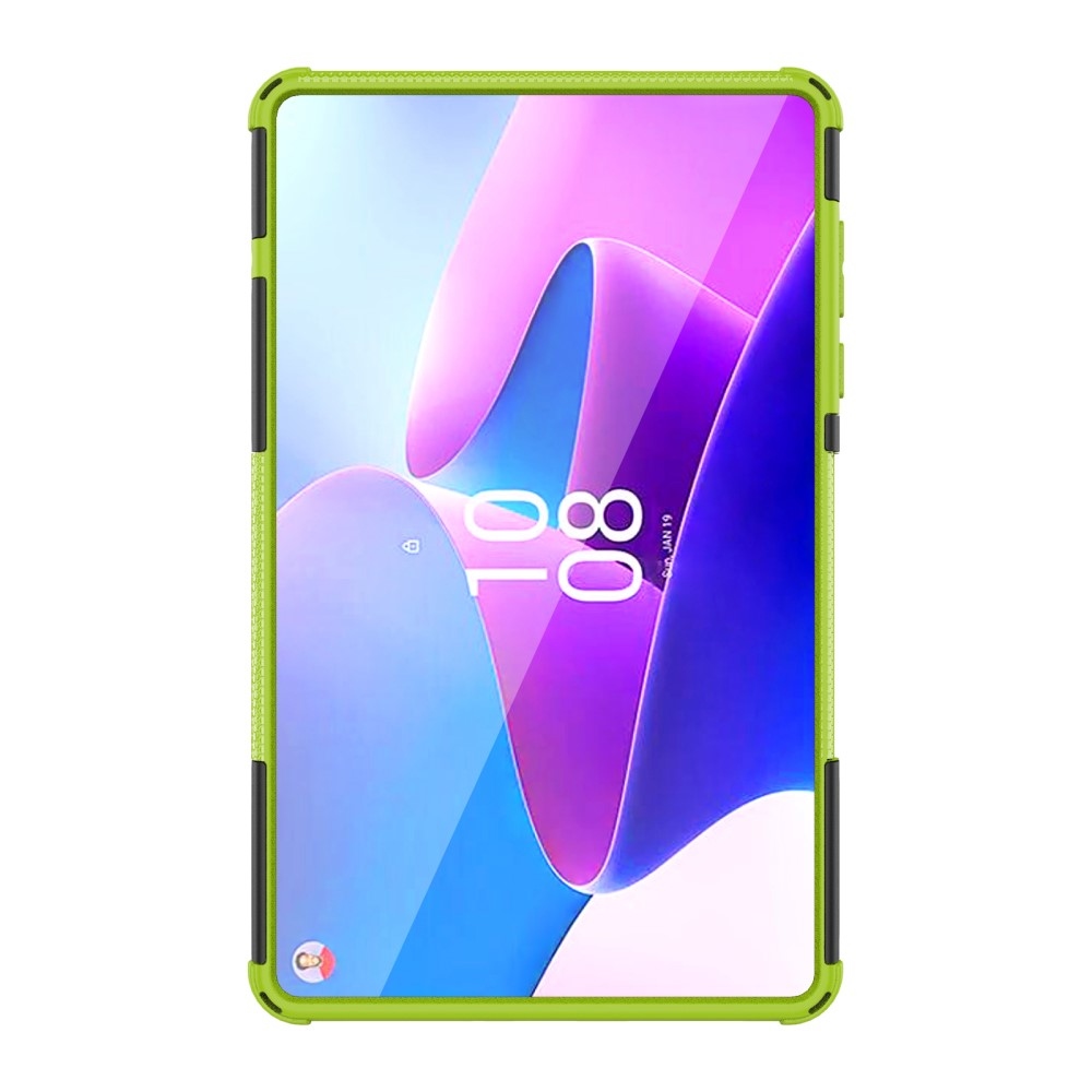 Kick odolný hybridní kryt na Lenovo Tab M8 4. Gen (2024) - zelený