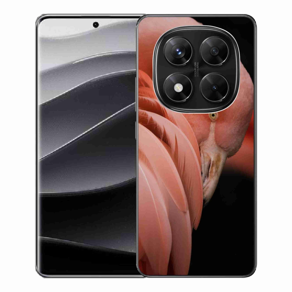 Gelový kryt mmCase na Xiaomi Redmi Note 14 Pro 5G/Poco X7 5G - plameňák 3
