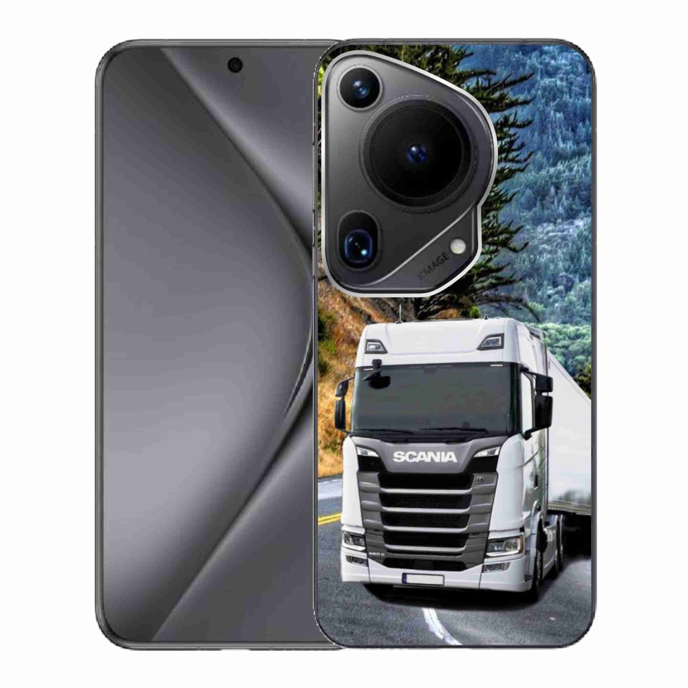 Gelový kryt mmCase na Huawei Pura 70 Ultra - kamion 1