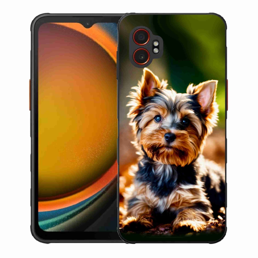 Gelový kryt mmCase na Samsung Galaxy Xcover 7 Pro - jorkšír 10