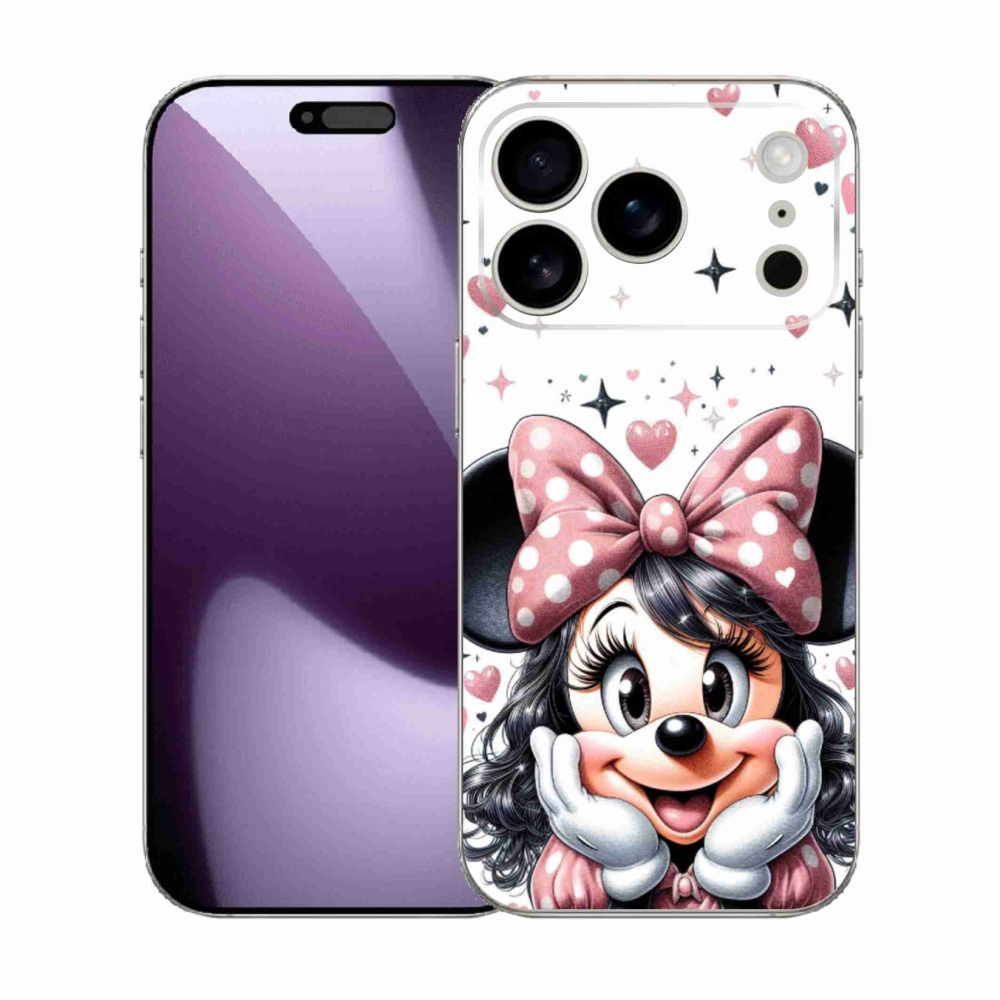 Gelový kryt mmCase na iPhone 17 Pro - minnie