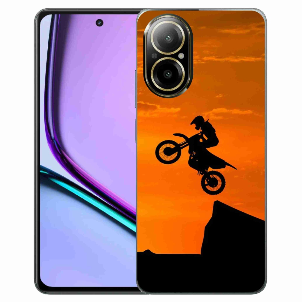 Gelový kryt mmCase na Realme C67 - motocross