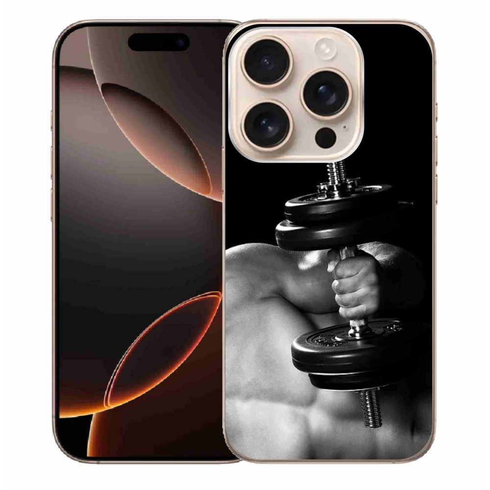 Gelový kryt mmCase na iPhone 16 Pro Max - posilování 2