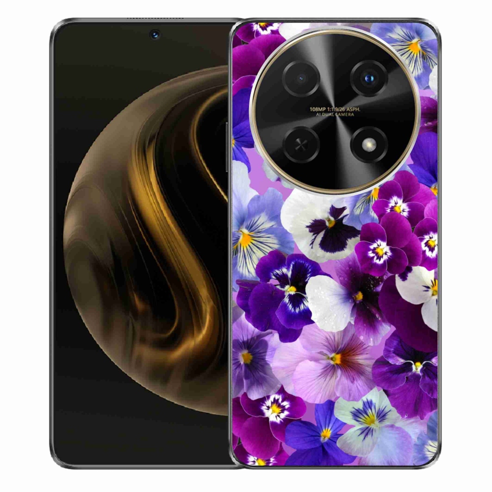 Gelový kryt mmCase na Huawei Nova 12i - květiny 9