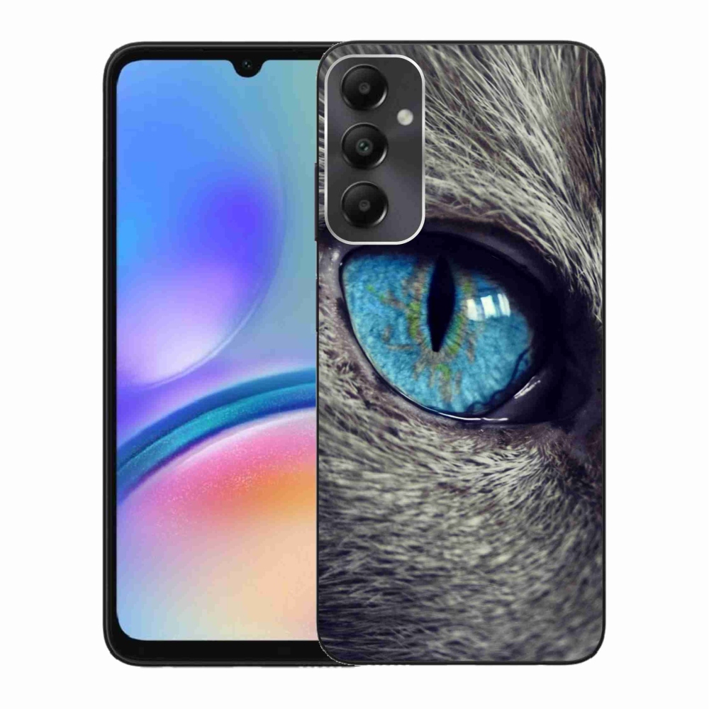 Gelový kryt mmCase na Samsung Galaxy A05s - modré kočičí oko
