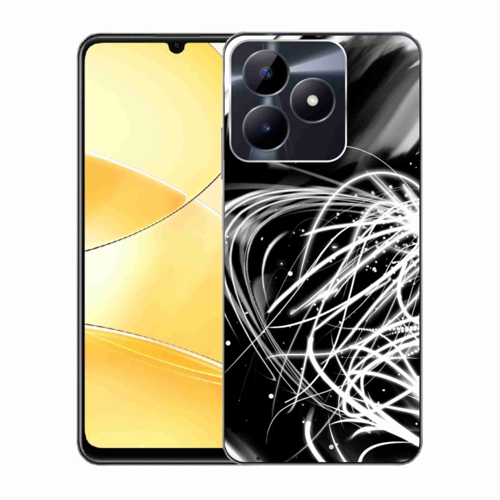 Gelový kryt mmCase na Realme C51/C53 - abstrakt 2