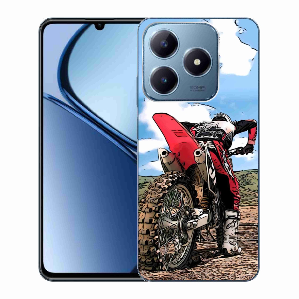 Gelový kryt mmCase na Realme C63 - moto