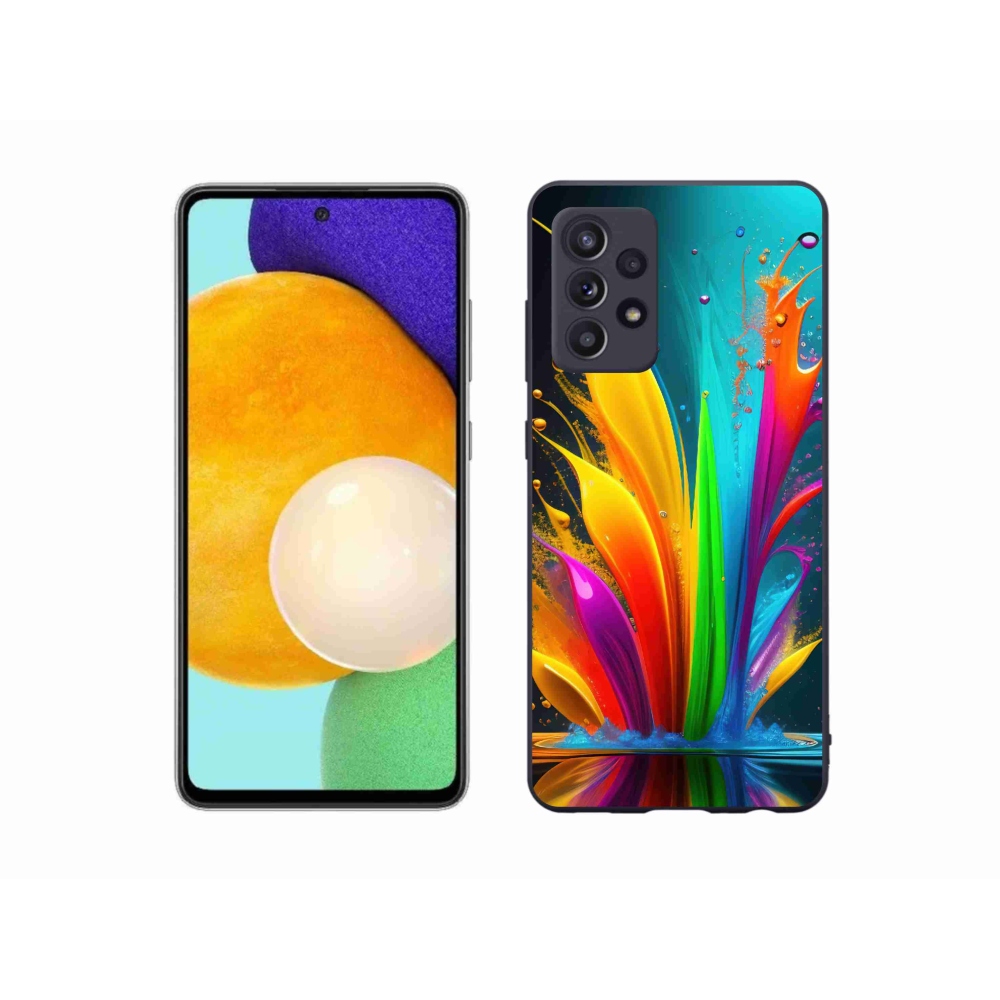 Gelový kryt mmCase na Samsung Galaxy A52/A52 5G - abstraktní motiv 1