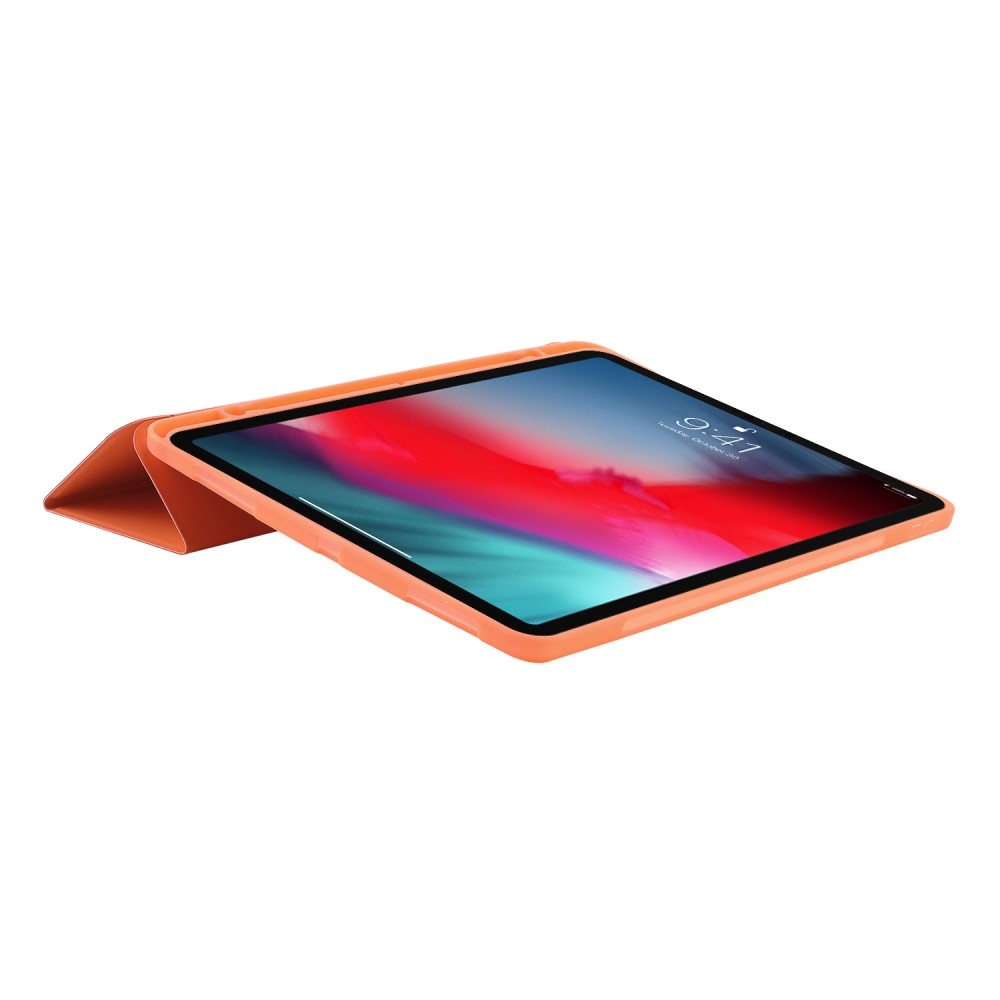 Chytré polohovatelné pouzdro na iPad Pro 11 (2020/21/22) - oranžové