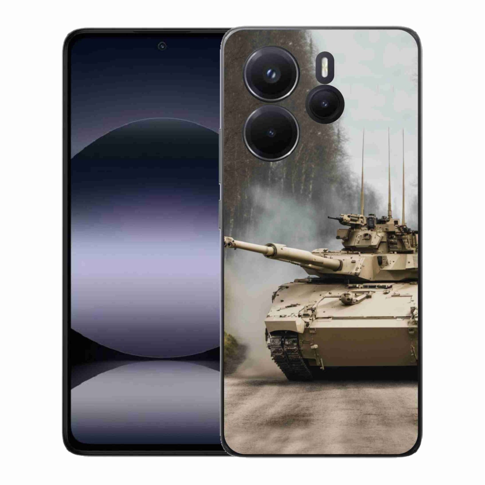 Gelový kryt mmCase na Xiaomi Redmi Note 14 - tank 1