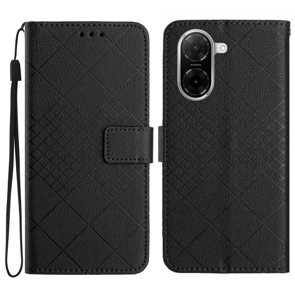 Folio knížkové pouzdro na Xiaomi Redmi A5 (173.45x79.35x8.45mm) - černé