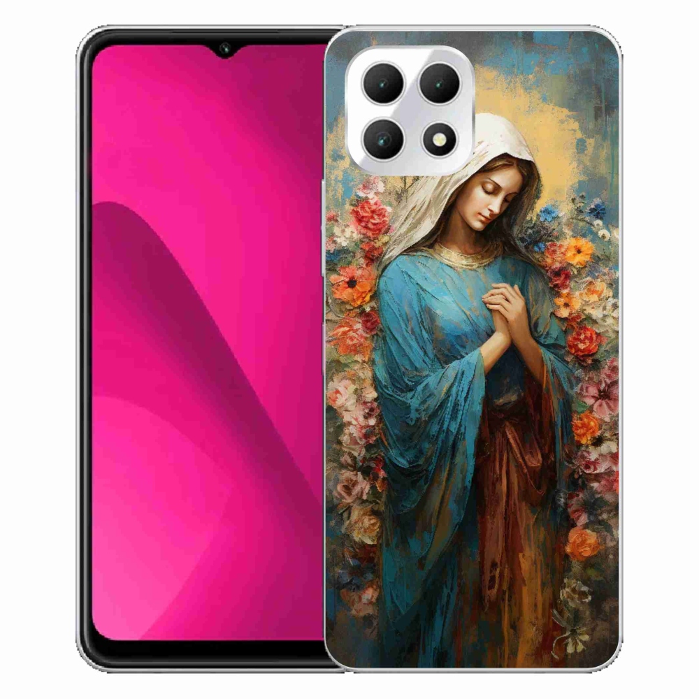 Gelový kryt mmCase na T-Mobile T Phone 2 - svatá žena