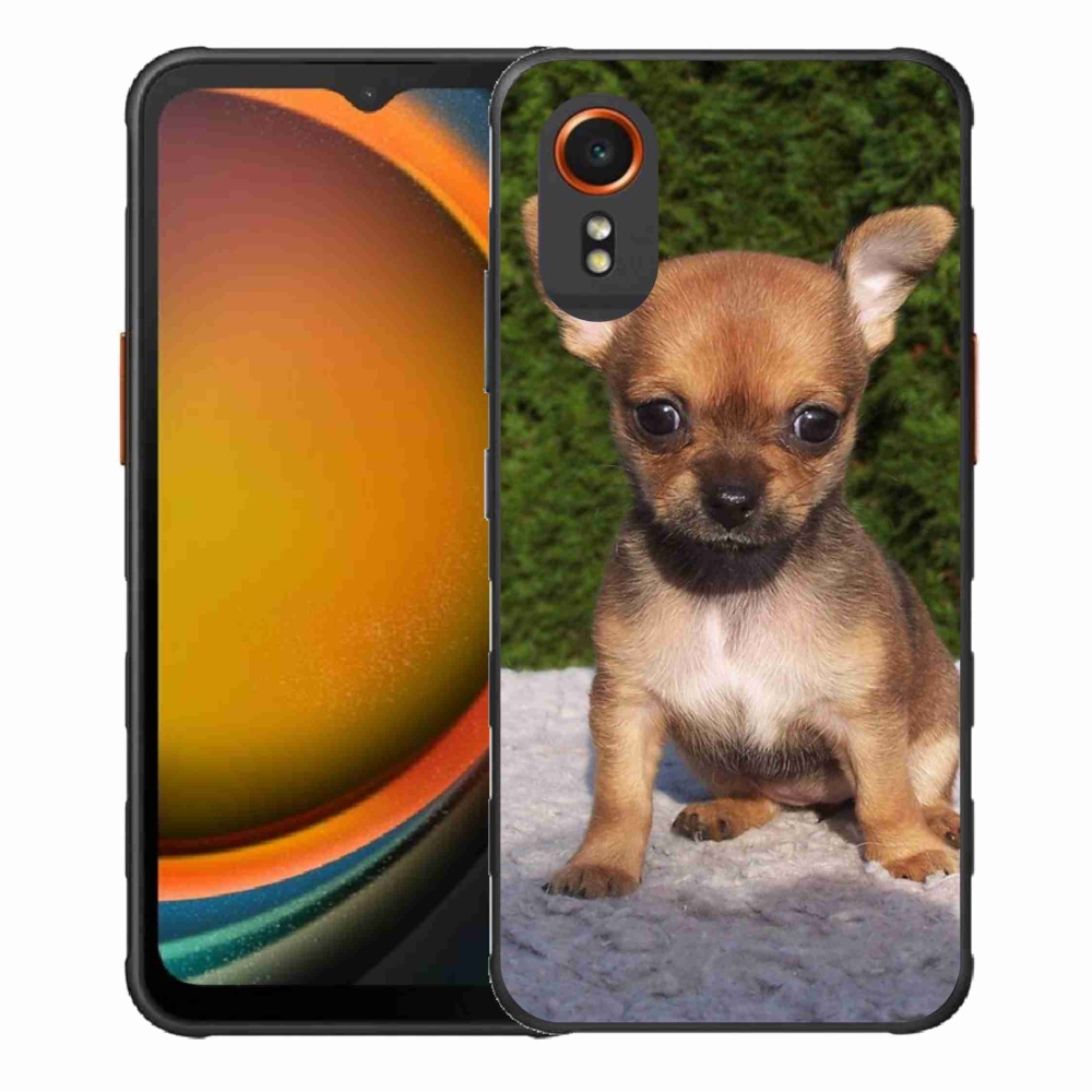 Gelový obal mmCase na Samsung Galaxy Xcover 7 - čivava 3