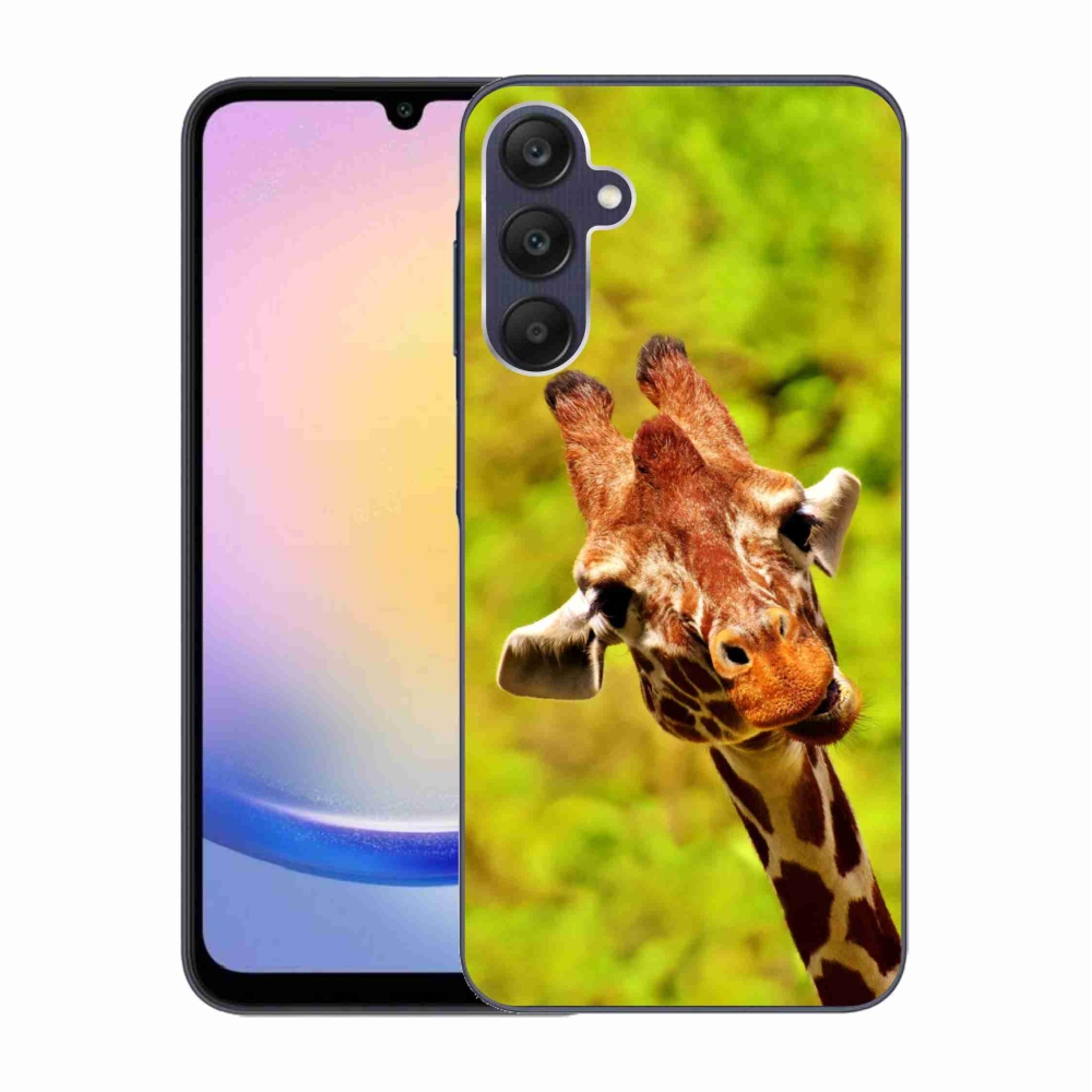 Gelový kryt mmCase na Samsung Galaxy A25 5G - žirafa