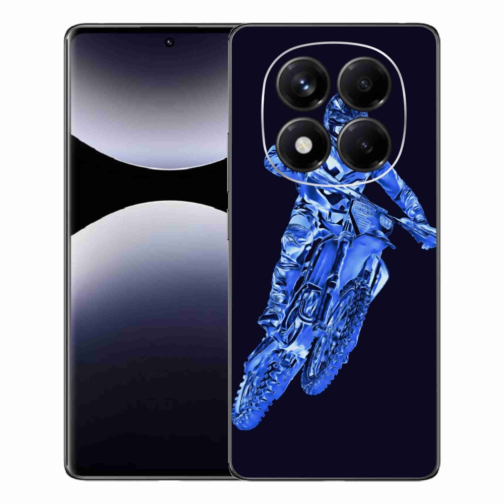 Gelový kryt mmCase na Xiaomi Redmi Note 14 Pro - motocross 1