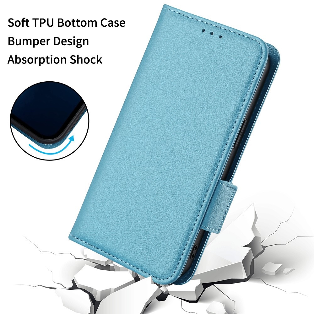 Wallet knížkové pouzdro na Vivo X80 Lite - světlemodré