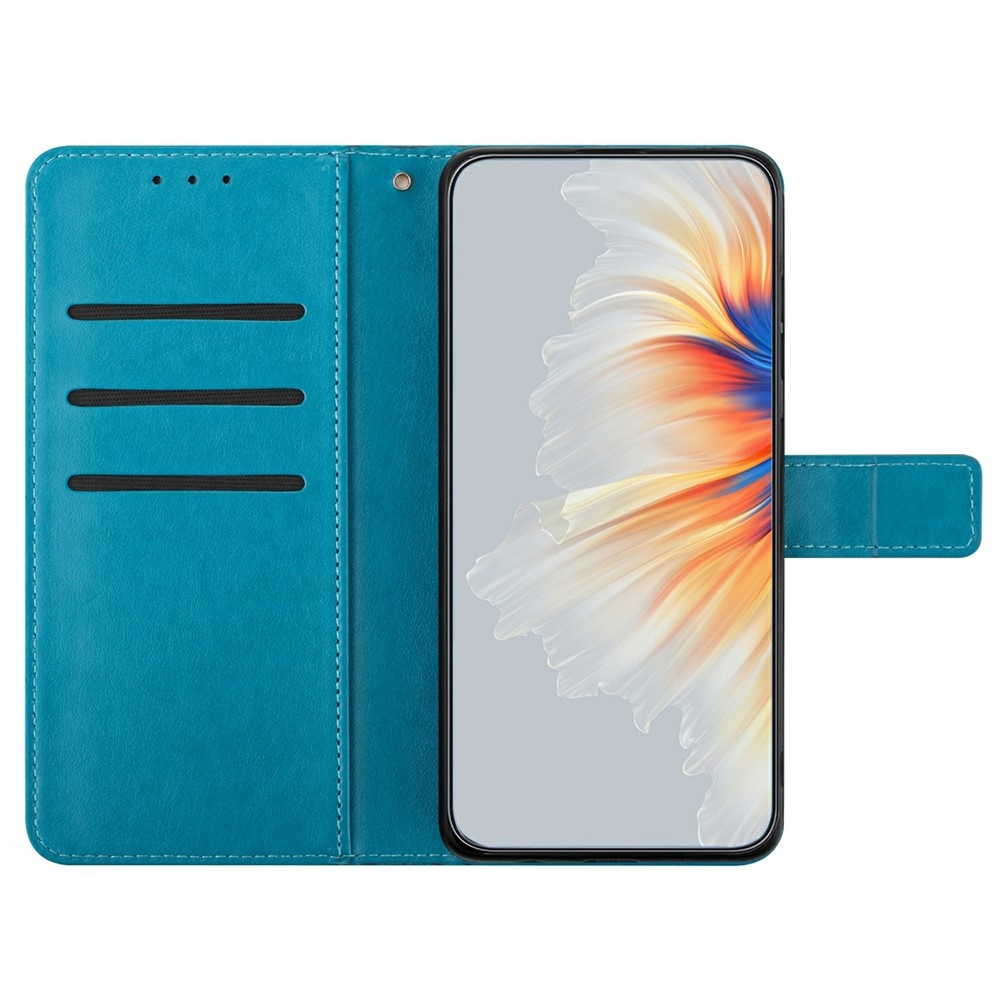 Mandala knížkové pouzdro na Xiaomi 15T Pro - modré