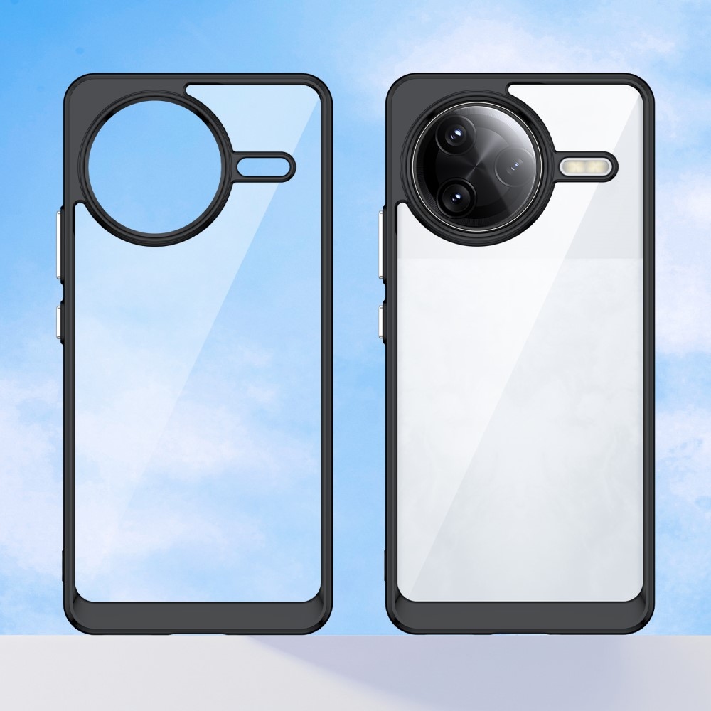 Gelový obal s pevnými zády na Xiaomi Poco F7 Ultra - černý