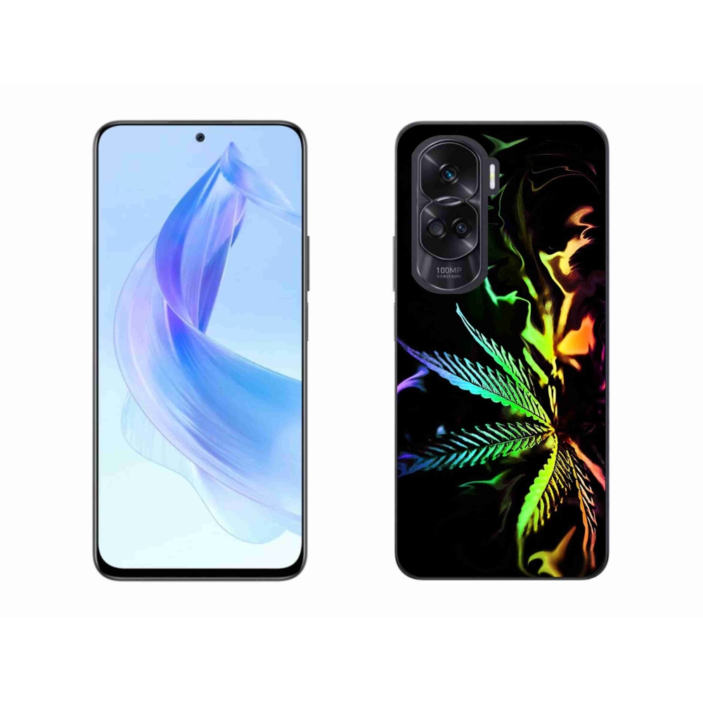 Gelový kryt mmCase na Honor 90 Lite - konopí 2