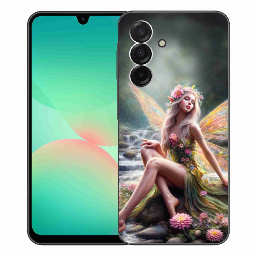 Gelový kryt mmCase na Samsung Galaxy A26 5G - motýlí žena 1