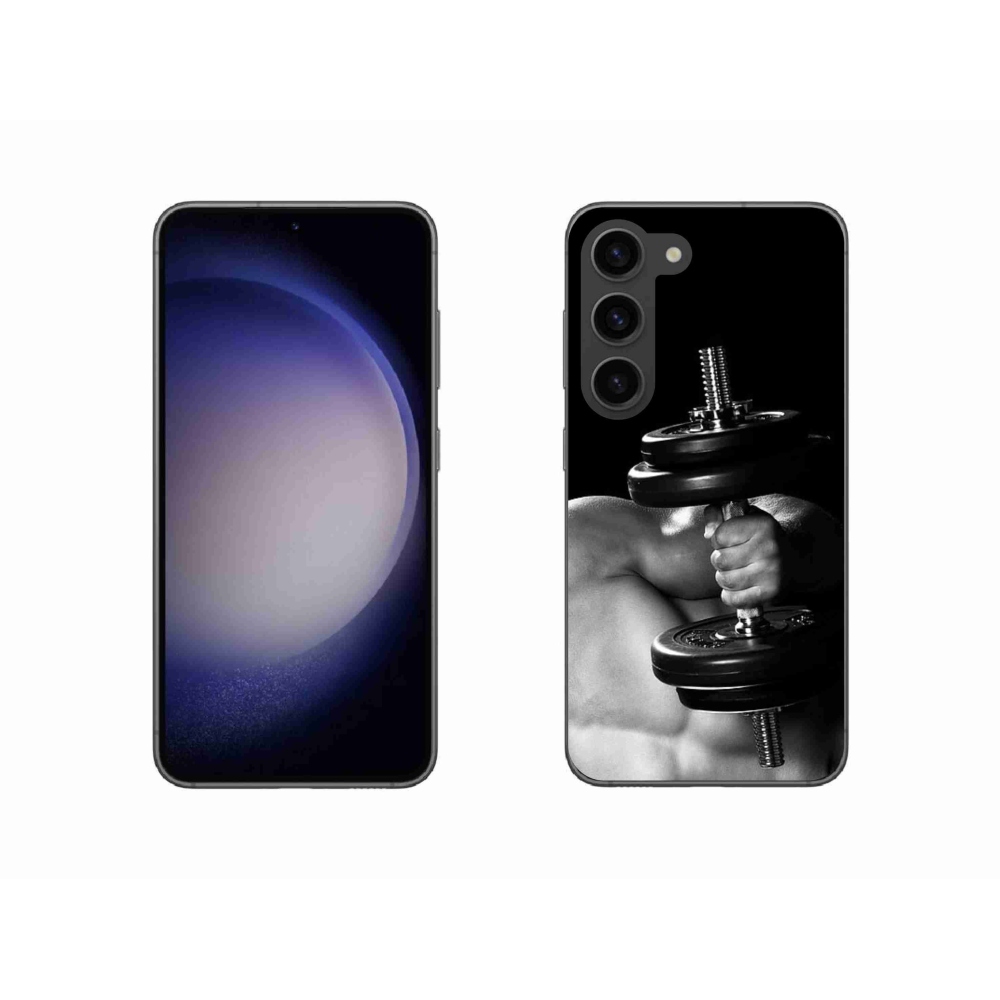 Gelový kryt mmCase na Samsung Galaxy S23 5G - posilování 2