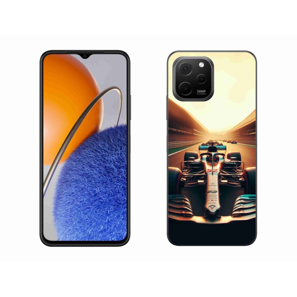 Gelový kryt mmCase na Huawei Nova Y61 - formule 1
