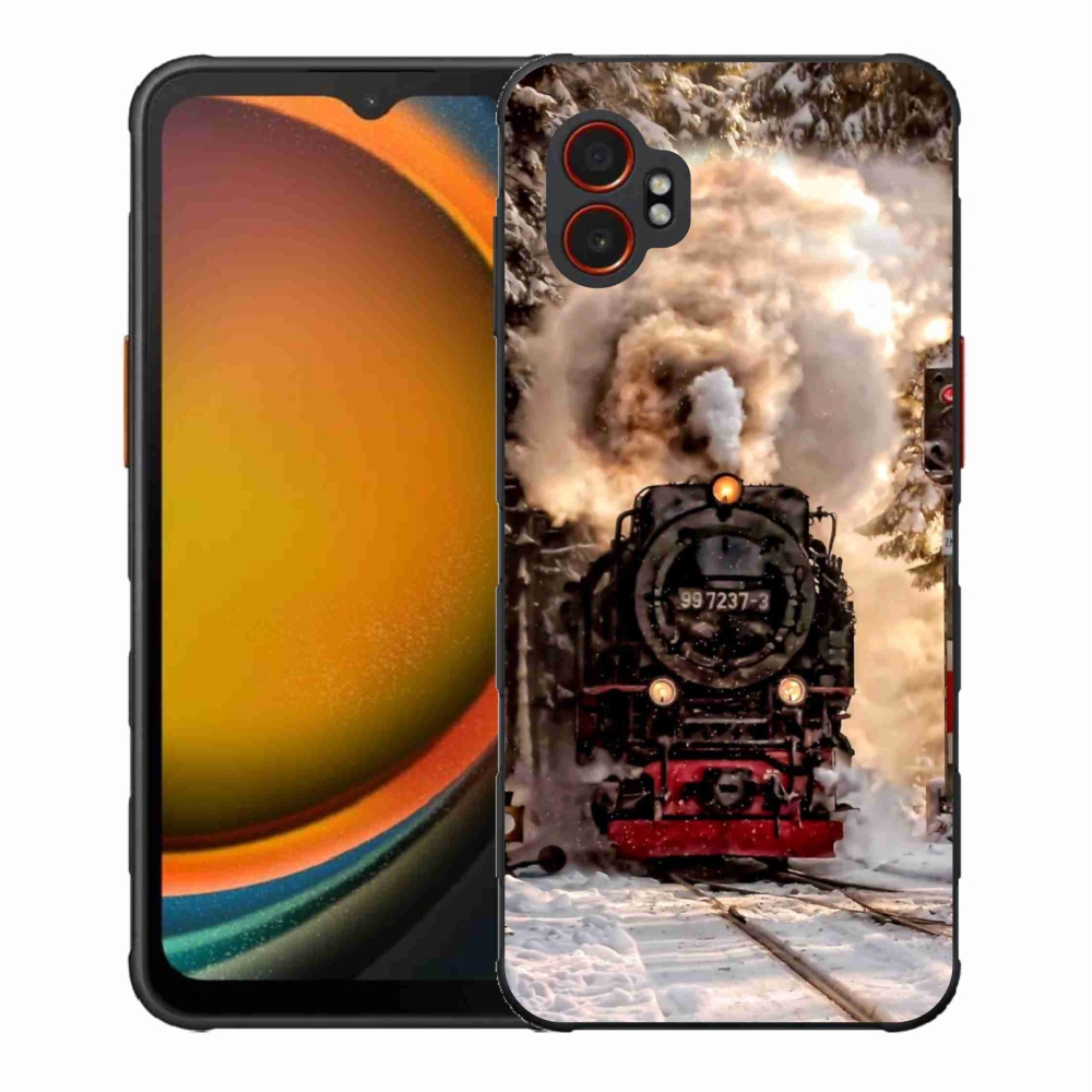 Gelový kryt mmCase na Samsung Galaxy Xcover 7 Pro - vlak