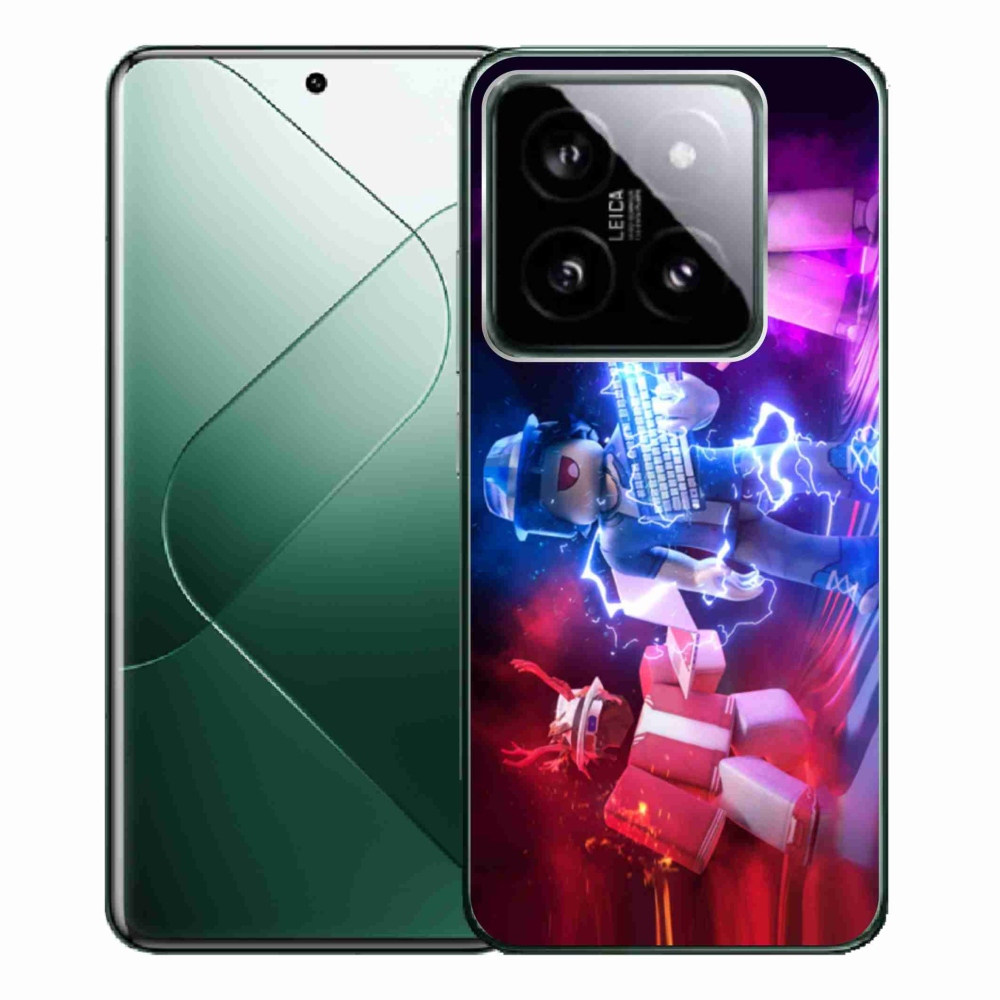 Gelový kryt mmCase na Xiaomi 14 Pro - roblox