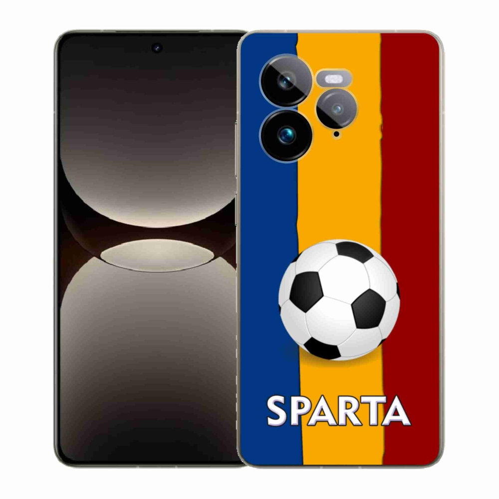 Gelový kryt mmCase na Realme GT 7 Pro 5G - fotbal 1